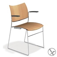 Casala Curvy stapelstoelen