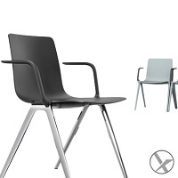 Modern strak design de Brunner A-chair Top kantinestoelen