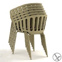 Gaber Basket stapelbare stoelen