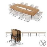 Casala fliptoptafels voor vergaderruimte, directiekantoor of conferentiezaal