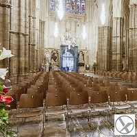 Westminster Abbey in Londen kiest voor 2200 Curvy zaalstoelen